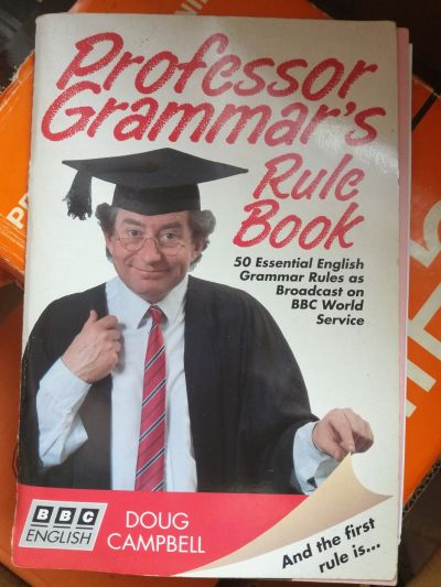 Professor Grammar's Rule Book