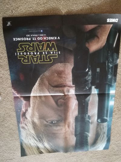 3 x větší plakát Star wars