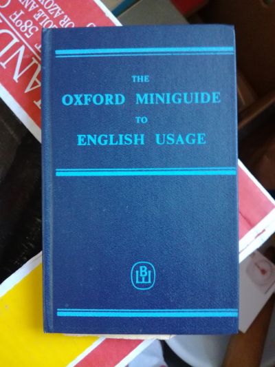 The Oxford Miniguide to English Usage