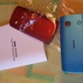 Návod+2 barevné kryty Nokia 500+ochranné pouzdro na mobil