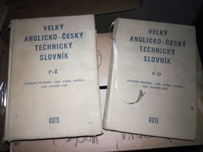 Velký anglicko-český technický slovník F-Z
