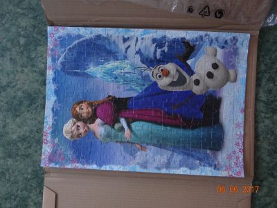 Obrázek Ledové království (Frozen) z puzzlí 