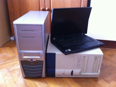 Staré, nefunkční a rozbité počítače