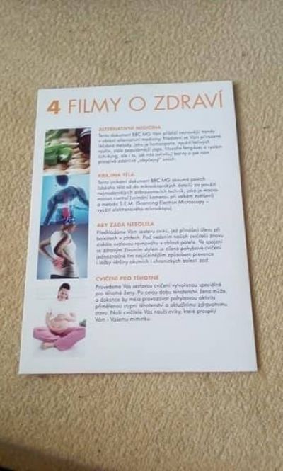 4 filmy o zdraví DVD