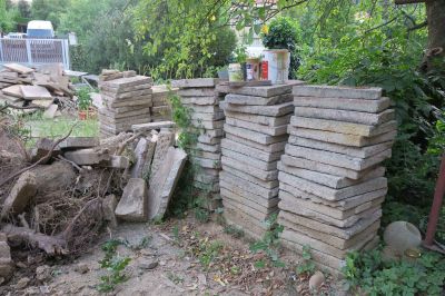 Venkovní betonové dlaždice 50x50 cm - v REZERVACI