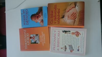 Knihy o těhotenství a porodu