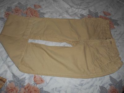 Plátěné kalhoty 1 