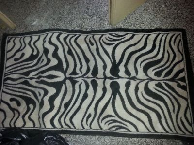 zebra koberec