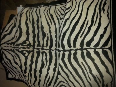 koberec zebra 220 x160cm