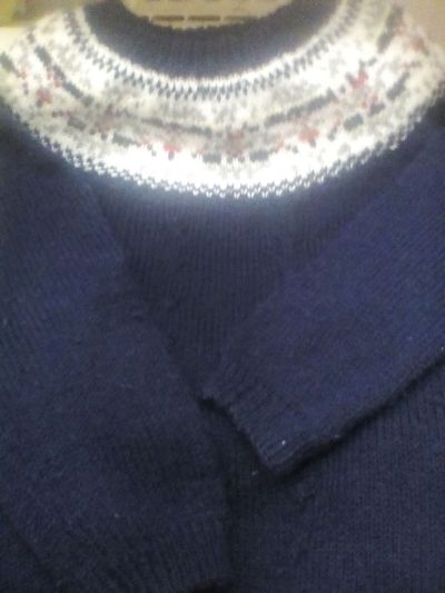 Pletený svetr 3-5let typuji