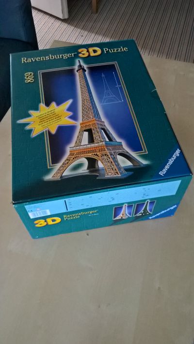 3D puzzle Eiffelovka