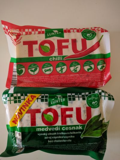 2x tofu po 180 g, trvanlivost do 17.8.