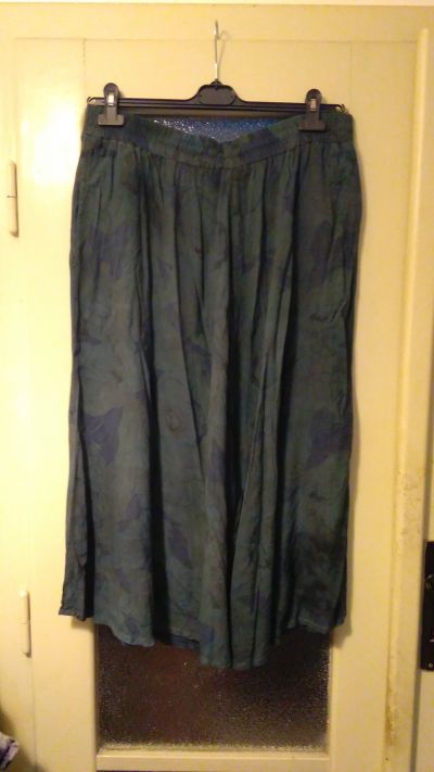 Modrá sukně na zavazování (vel XXL)