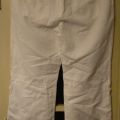 Bílé plátěné kalhoty (vel 46)