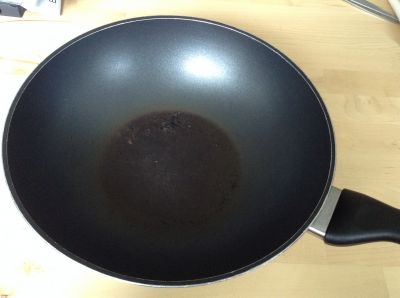 Používaná wok pánev značky Fissler