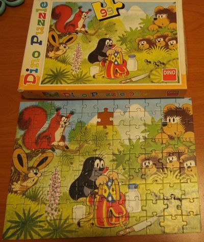 puzzle Krtek