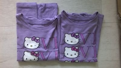 dvě trička hello kitty pro 3-4 roky