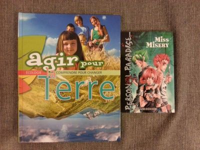 Kniha ve francouzštině a němčině