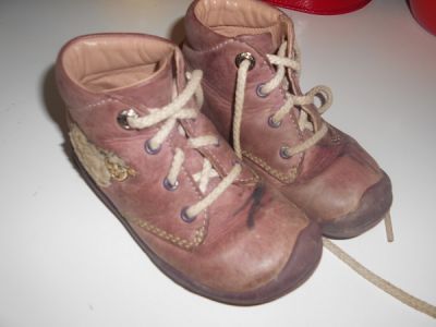 Dětské boty kožené