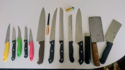 Kuchyňské nože a sekáčky