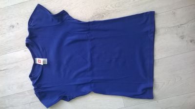 Modré basic tričko velikost S až M