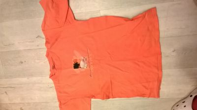 lososové pánské tričko velikost xxl/xxxl