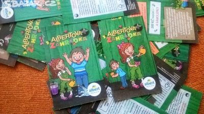 Albertova zahrádka - kartičky