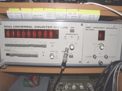 Staré měřící přístroje po radiomechanikovi