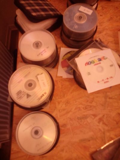 sbirka vypalenych cd