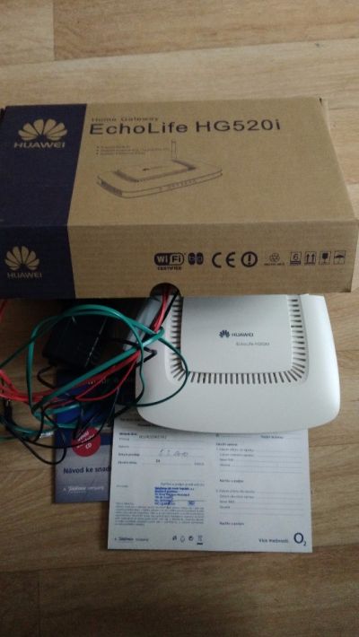 wifi adsl modem huawei hg520i z roku 2010 