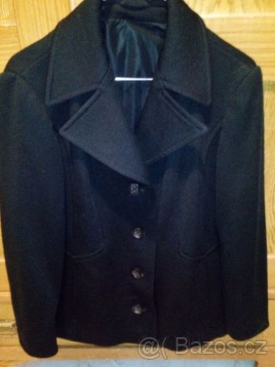 Černý kabát dámský