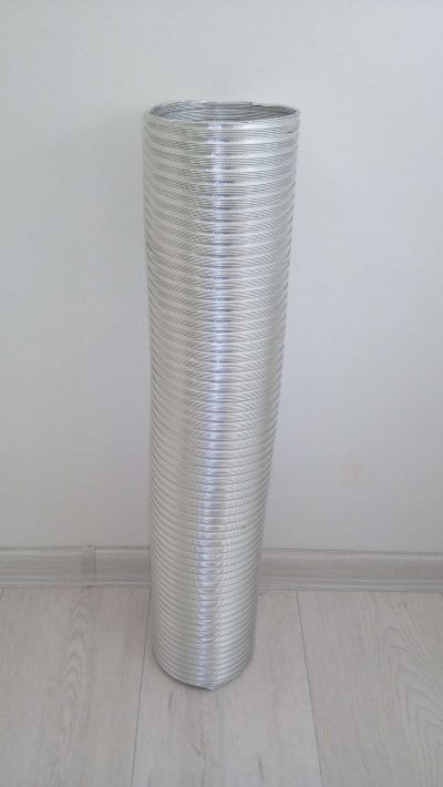 Nová hliníková flexi roura 0,6m, ø 120mm