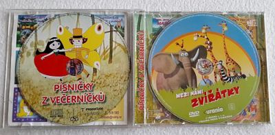 CD a DVD pro děti