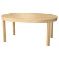 5 světlých stolů z Ikea -Bjursta