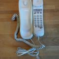 Telefon pro pevnou linku Alcom HS-103 bílý