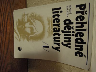 učebnice Přehledné dějiny literatury I