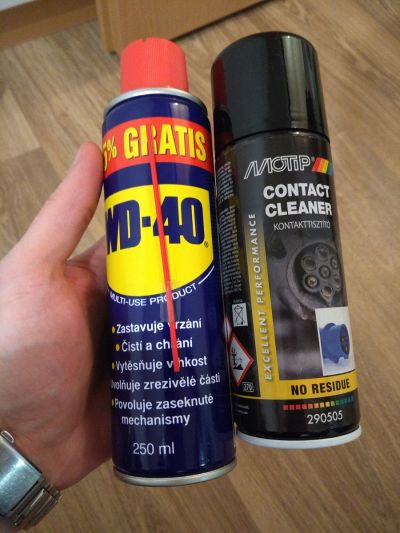 Darujem WD-40 a Konkor