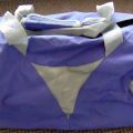 Sportovní taška - fialová