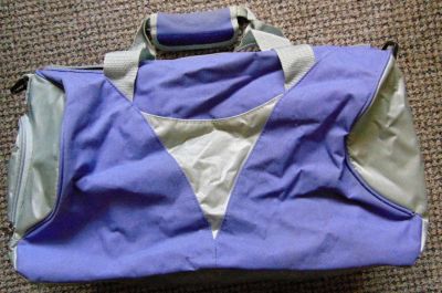 Sportovní taška - fialová