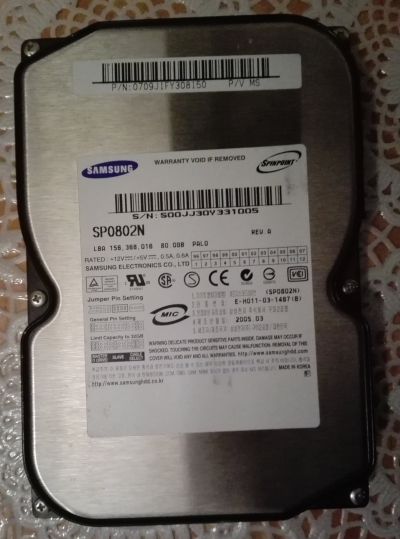 Pevný disk Samsung 80GB IDE