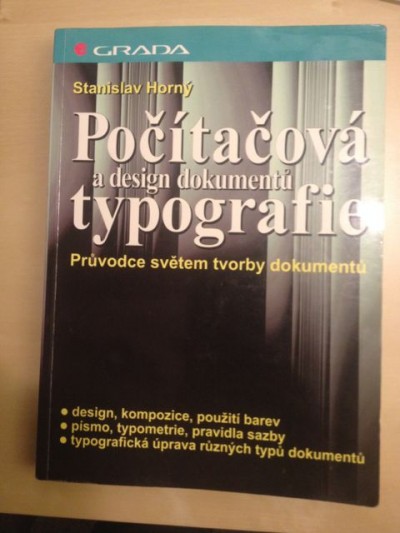 Kniha - Počítačová typografie