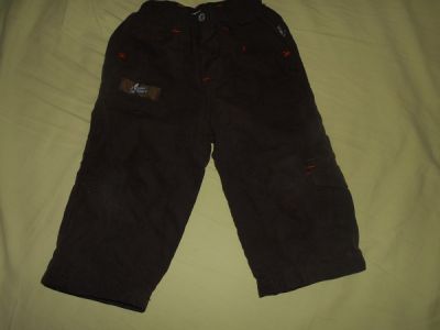 Zateplené dětské kalhoty
