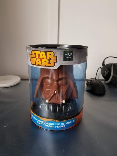 Čokoládový figurka Darth Vader