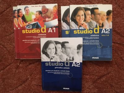 Učebnice němčiny Studio A1 a A2