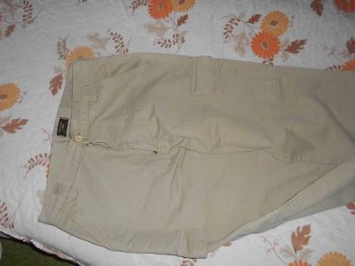 Béžové kalhoty