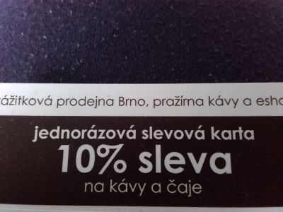 Voucher na 10% slevu v eshopu na kávu Kopi luwak