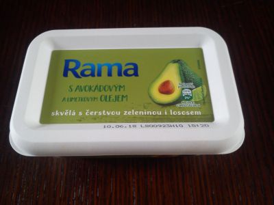 Rama s avokádovým olejem