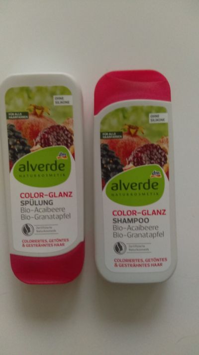 Alverde šampon a kondicionér pro barvené a melírované vlasy